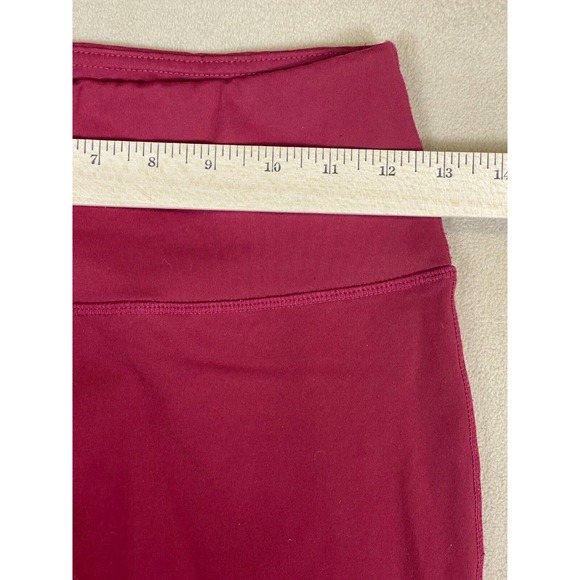 BuffBunny Leggings Adult Small Mesh Cut Out Mid Rise Logo Womens - Picture 3 of 9